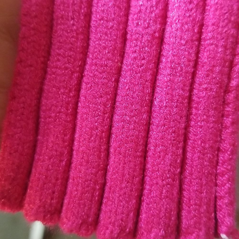 Daisy Slit Halter Turtleneck Sweater Top NWT Ribbed, Sexy, Open Front, Black, Pi - Picture 2 of 16